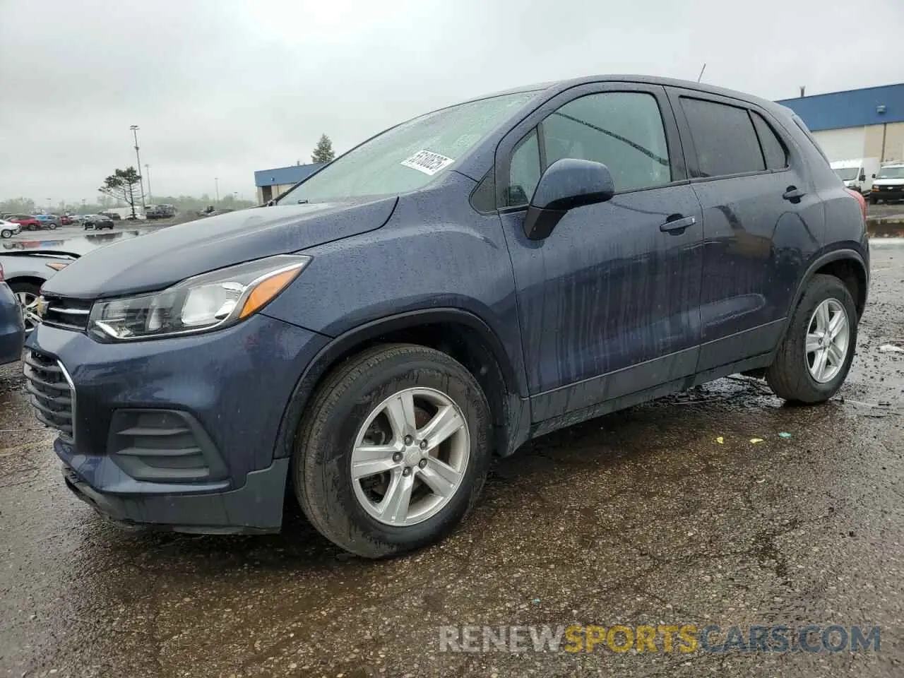 1 Photograph of a damaged car 3GNCJKSB7KL209737 CHEVROLET TRAX 2019