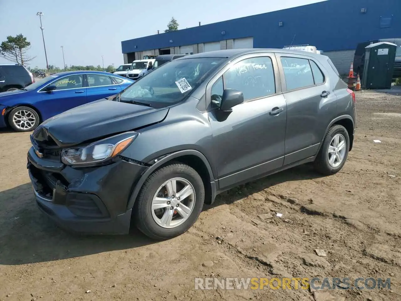 1 Photograph of a damaged car 3GNCJKSB7KL307439 CHEVROLET TRAX 2019