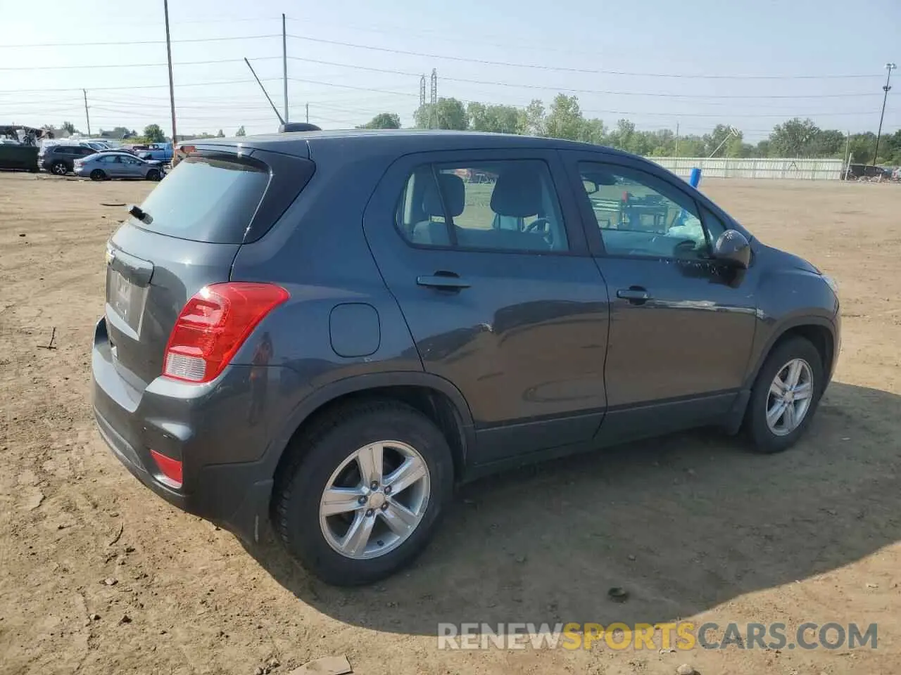 3 Photograph of a damaged car 3GNCJKSB7KL307439 CHEVROLET TRAX 2019