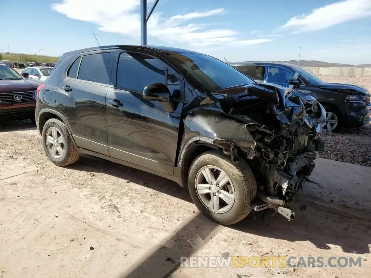 4 Photograph of a damaged car 3GNCJKSB7KL378009 CHEVROLET TRAX 2019