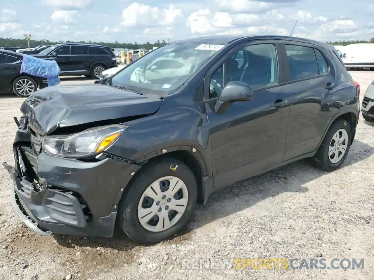 1 Photograph of a damaged car 3GNCJKSB8KL121912 CHEVROLET TRAX 2019