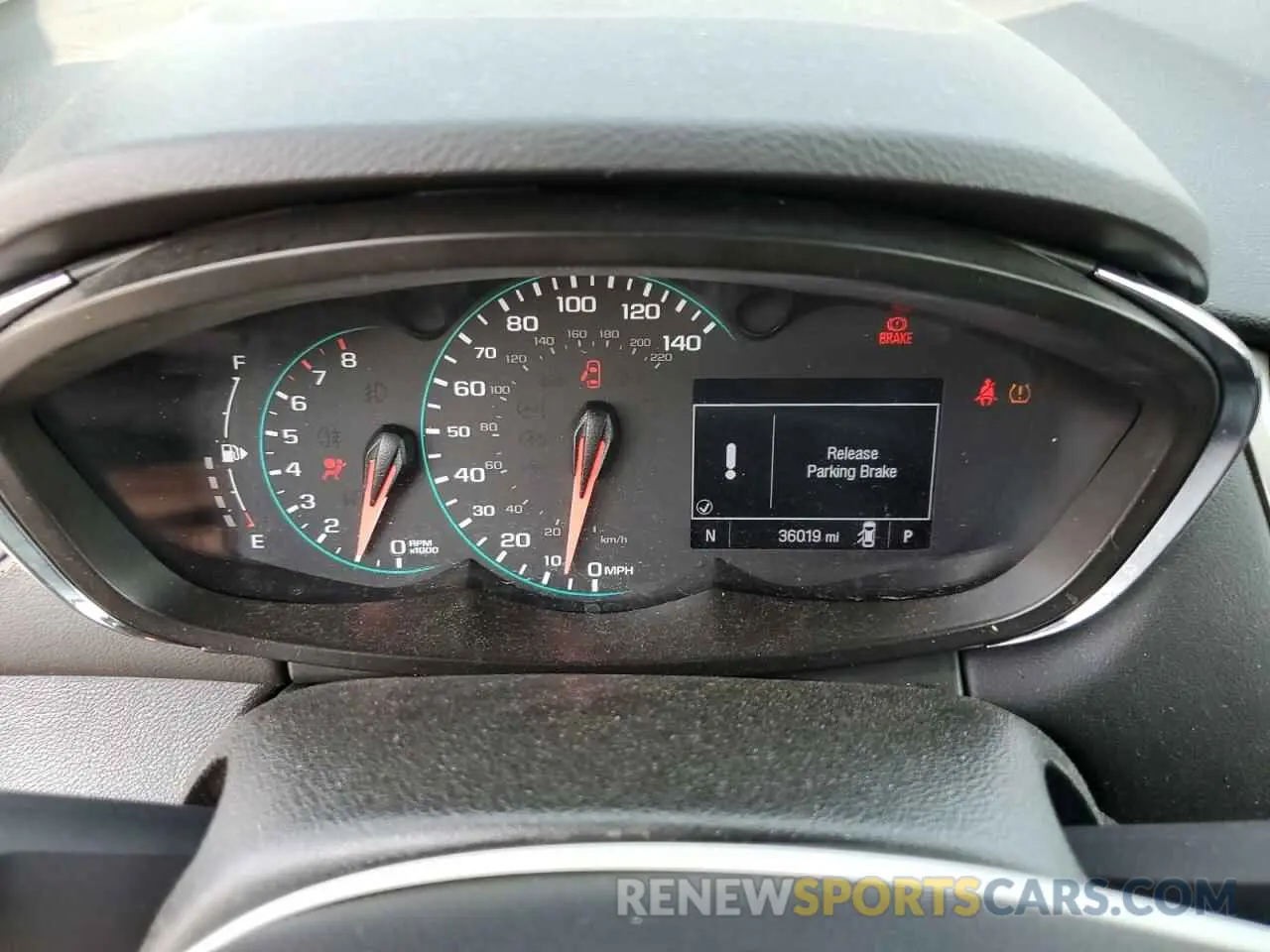9 Photograph of a damaged car 3GNCJKSB8KL300287 CHEVROLET TRAX 2019