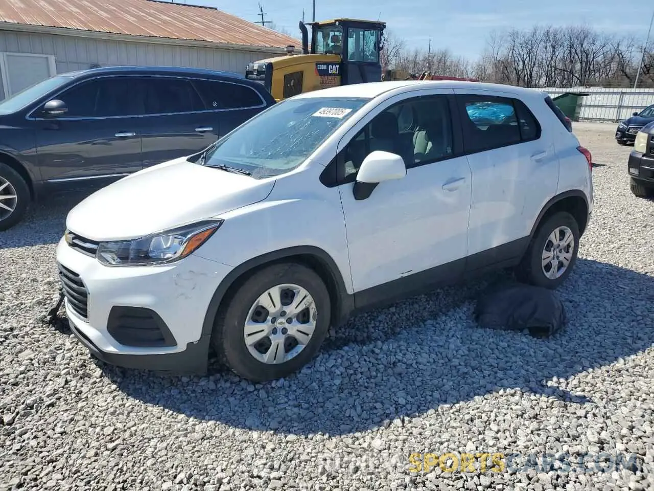 1 Photograph of a damaged car 3GNCJKSB9KL108585 CHEVROLET TRAX 2019