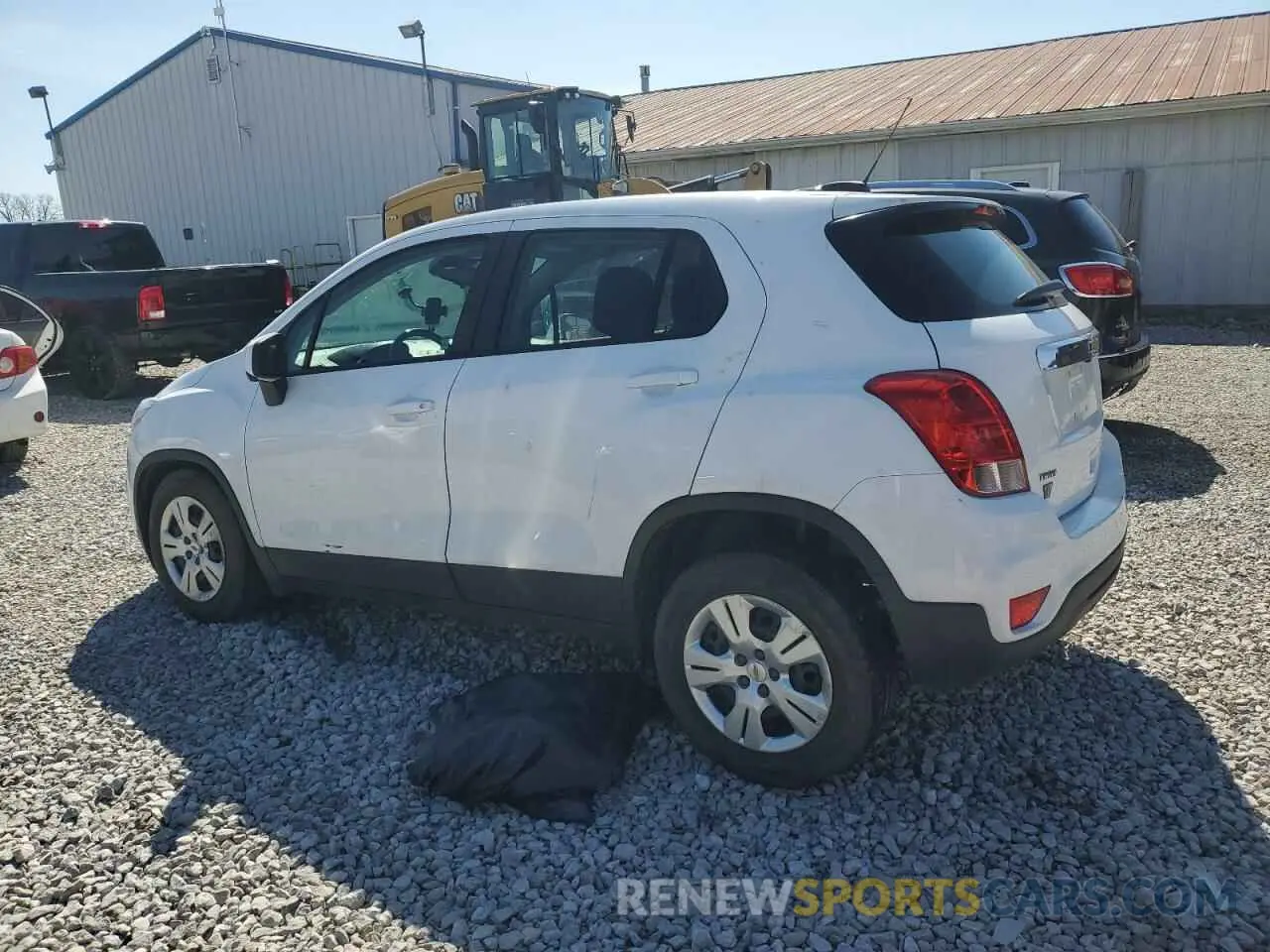 2 Photograph of a damaged car 3GNCJKSB9KL108585 CHEVROLET TRAX 2019