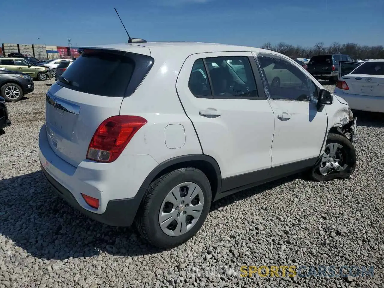 3 Photograph of a damaged car 3GNCJKSB9KL108585 CHEVROLET TRAX 2019