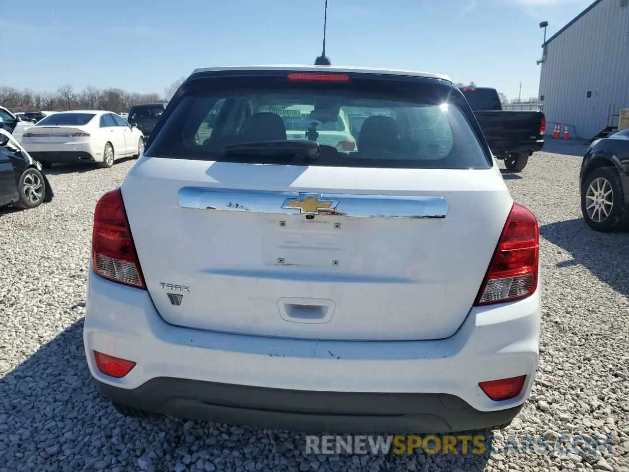 6 Photograph of a damaged car 3GNCJKSB9KL108585 CHEVROLET TRAX 2019