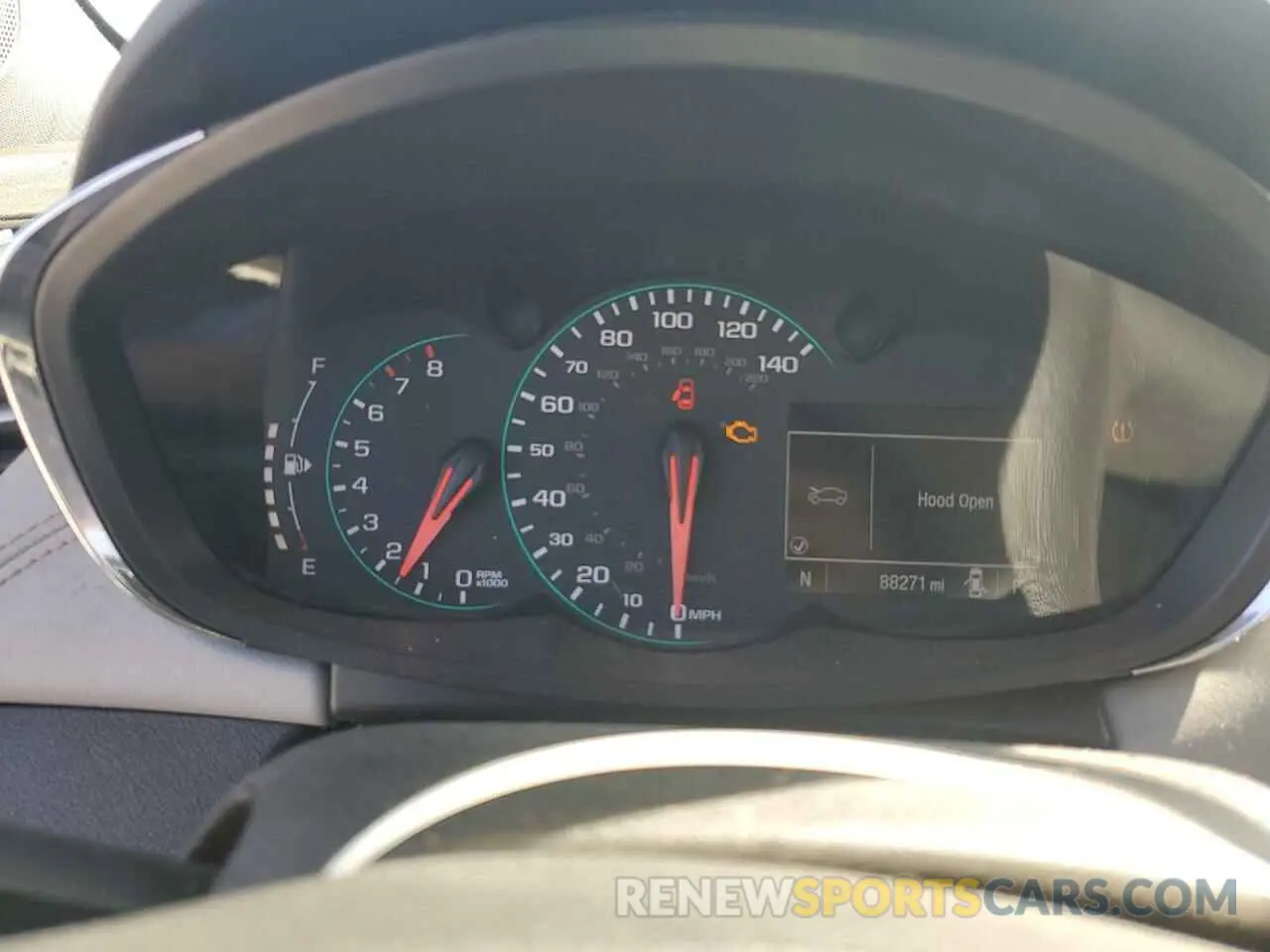 9 Photograph of a damaged car 3GNCJKSB9KL108585 CHEVROLET TRAX 2019