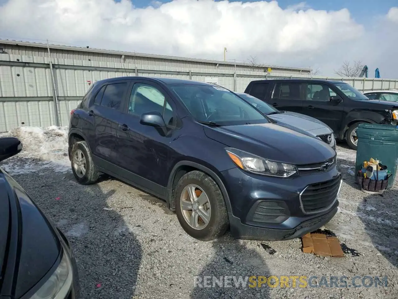 4 Photograph of a damaged car 3GNCJKSB9KL270037 CHEVROLET TRAX 2019