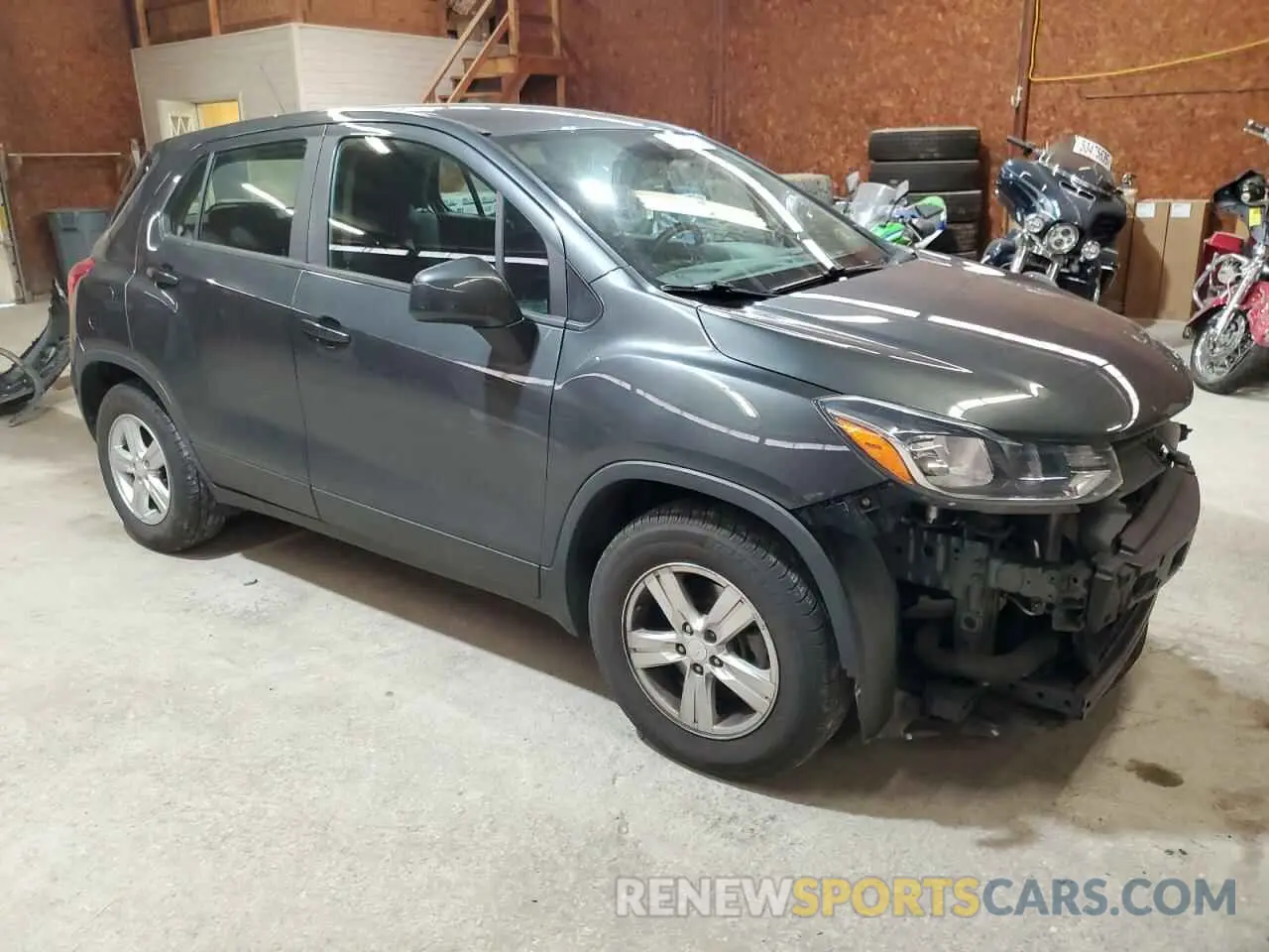 4 Photograph of a damaged car 3GNCJKSB9KL294712 CHEVROLET TRAX 2019