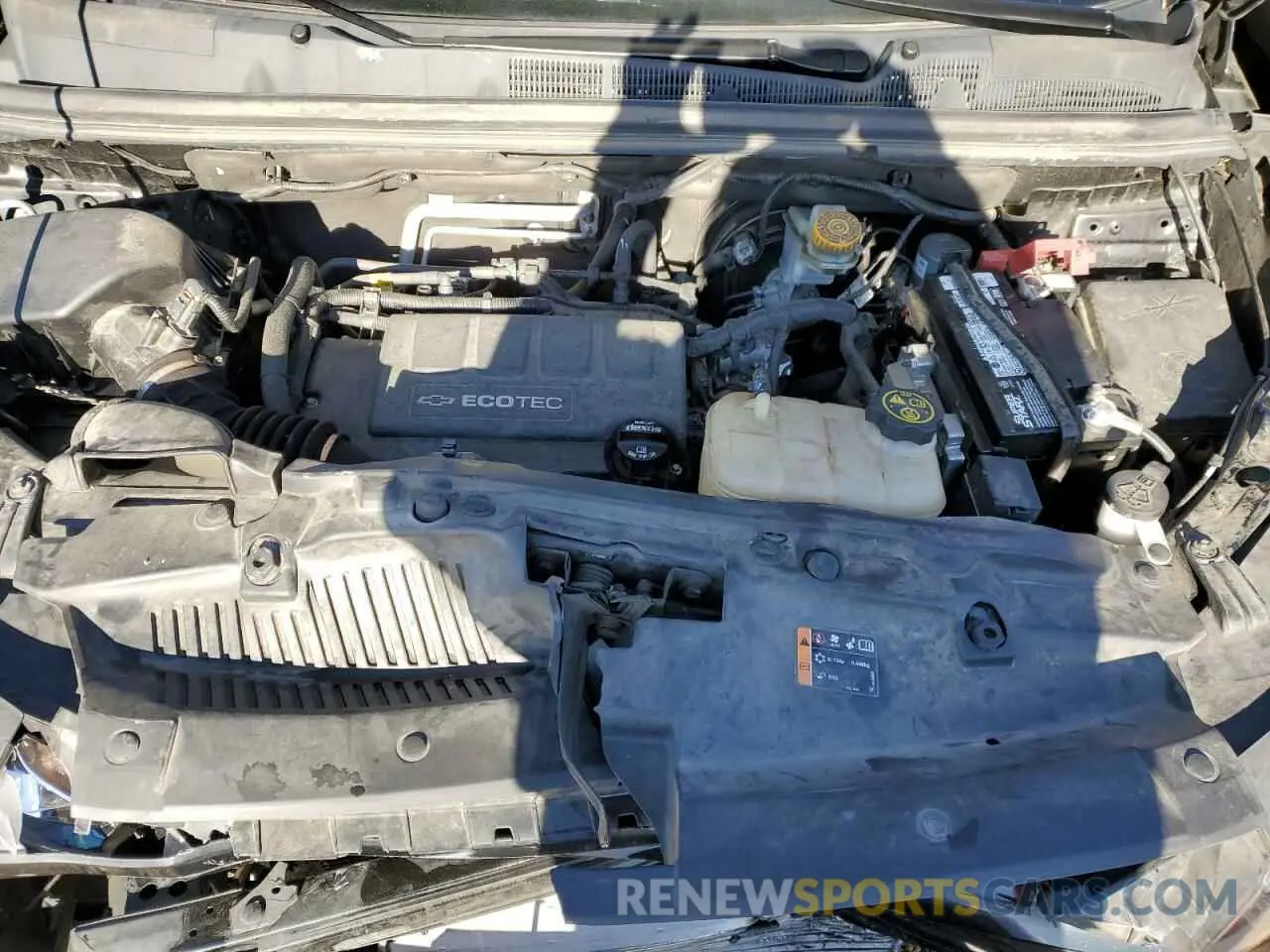 12 Photograph of a damaged car 3GNCJKSBXKL185949 CHEVROLET TRAX 2019