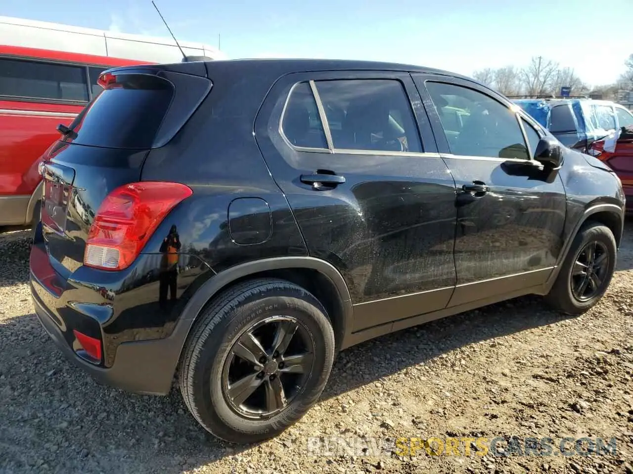 3 Photograph of a damaged car 3GNCJKSBXKL185949 CHEVROLET TRAX 2019