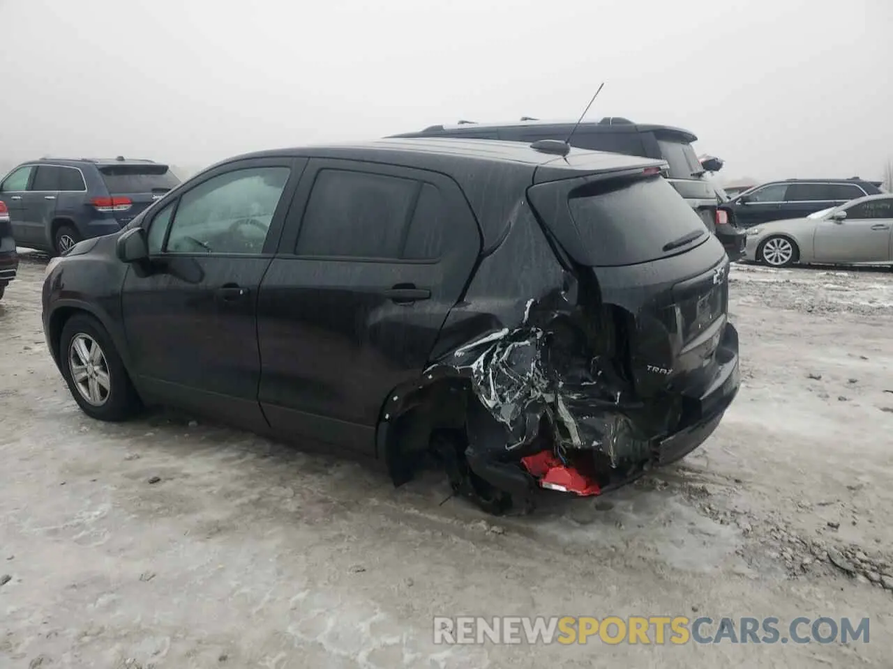 2 Photograph of a damaged car 3GNCJKSBXKL263940 CHEVROLET TRAX 2019