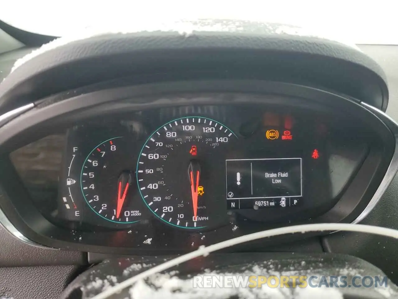 9 Photograph of a damaged car 3GNCJKSBXKL263940 CHEVROLET TRAX 2019