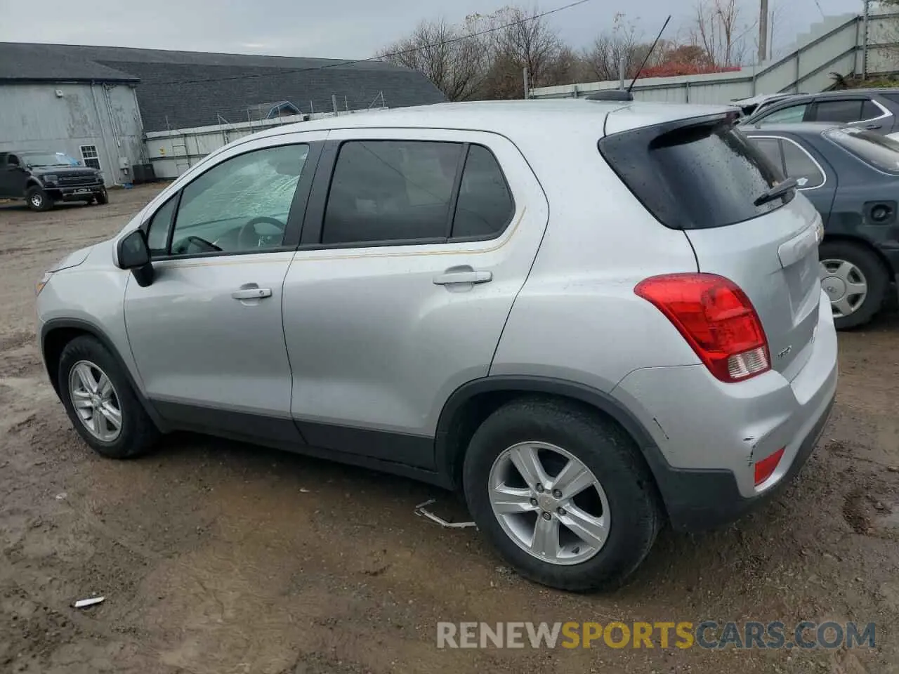 2 Photograph of a damaged car 3GNCJKSBXKL373354 CHEVROLET TRAX 2019