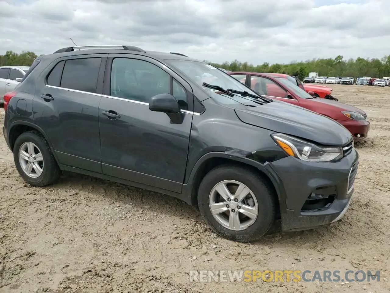 4 Photograph of a damaged car 3GNCJLSB0KL123451 CHEVROLET TRAX 2019