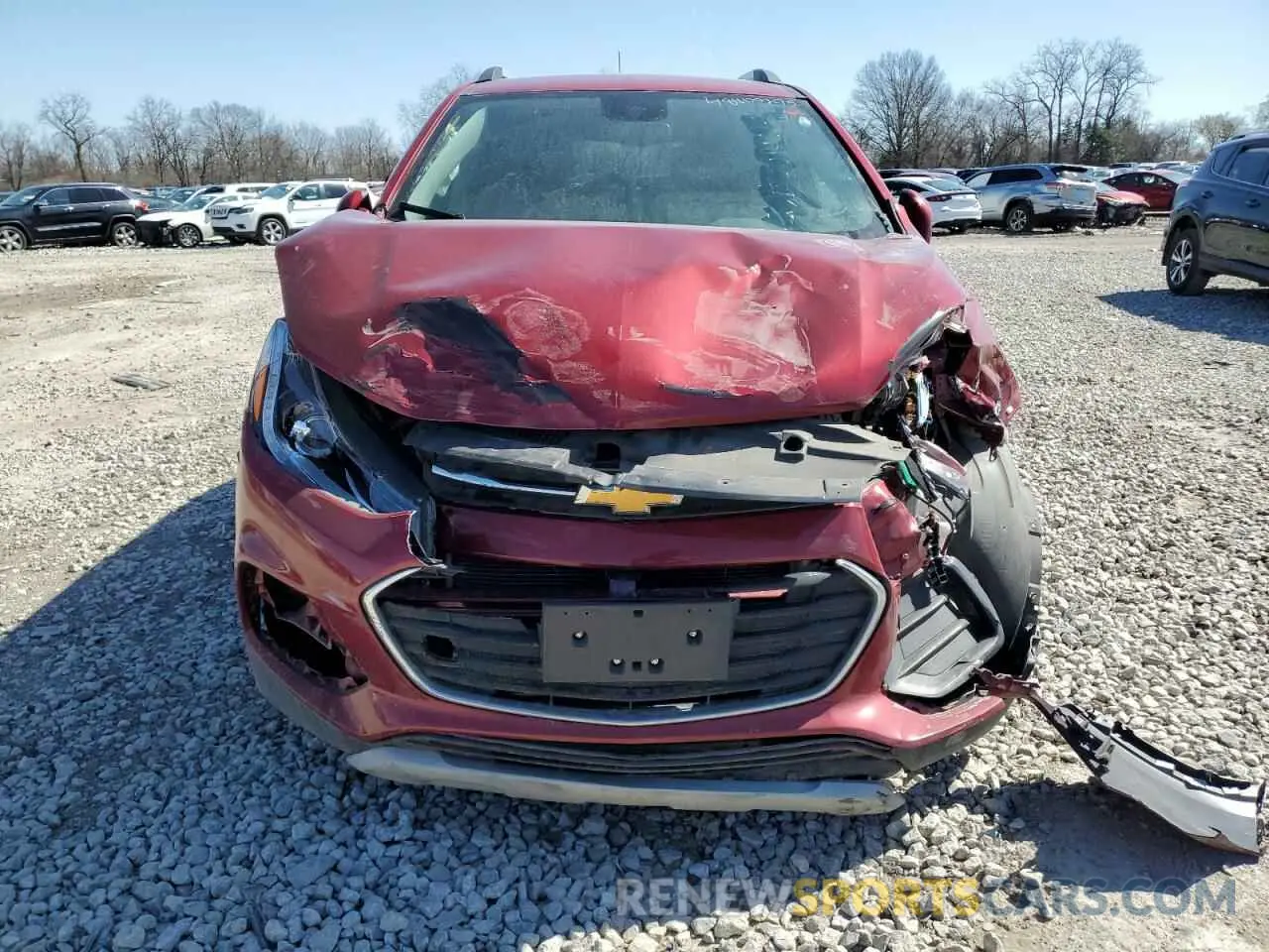 5 Photograph of a damaged car 3GNCJLSB0KL245954 CHEVROLET TRAX 2019