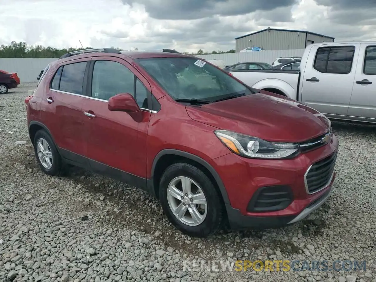 4 Photograph of a damaged car 3GNCJLSB1KL124074 CHEVROLET TRAX 2019