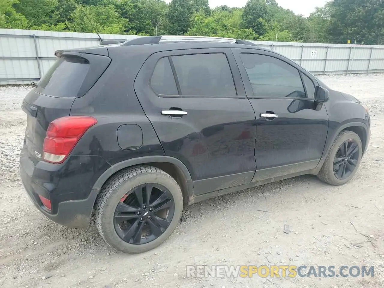 3 Photograph of a damaged car 3GNCJLSB1KL206242 CHEVROLET TRAX 2019
