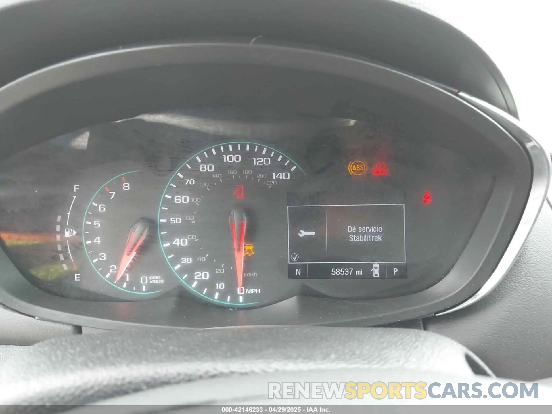 7 Photograph of a damaged car 3GNCJLSB1KL237491 CHEVROLET TRAX 2019