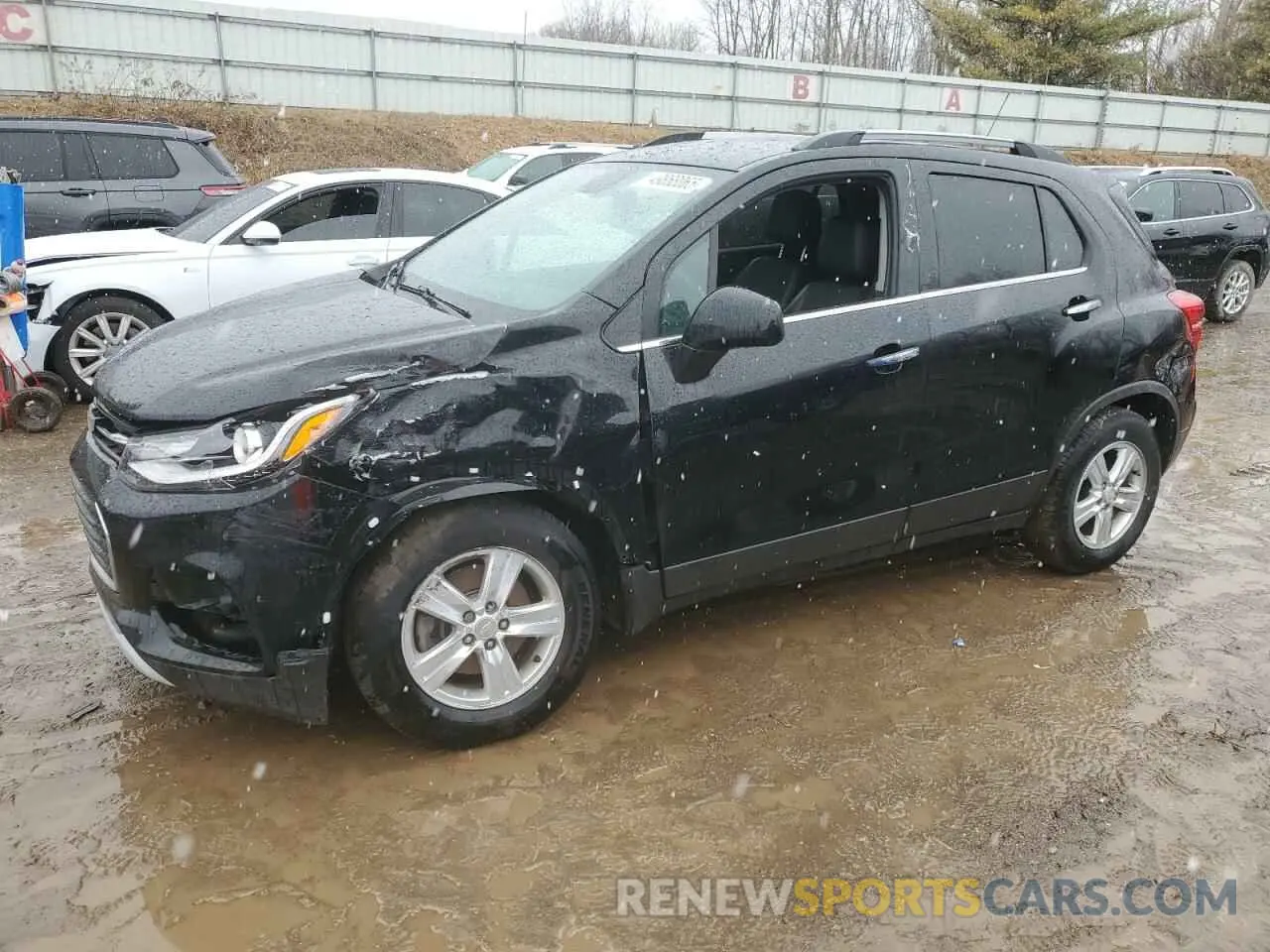 1 Photograph of a damaged car 3GNCJLSB1KL298369 CHEVROLET TRAX 2019