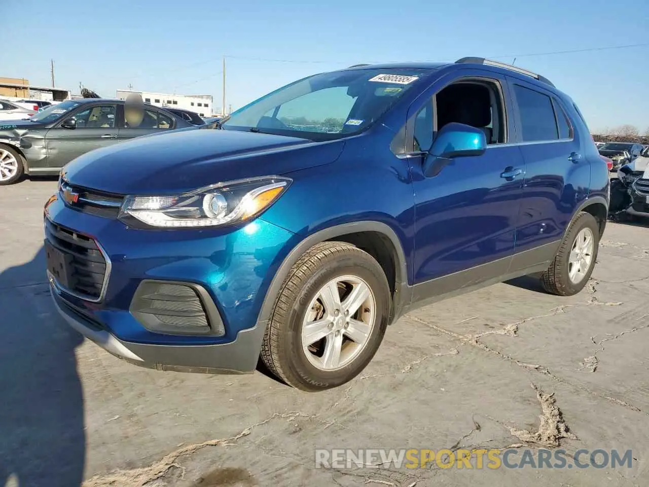 1 Photograph of a damaged car 3GNCJLSB1KL400544 CHEVROLET TRAX 2019