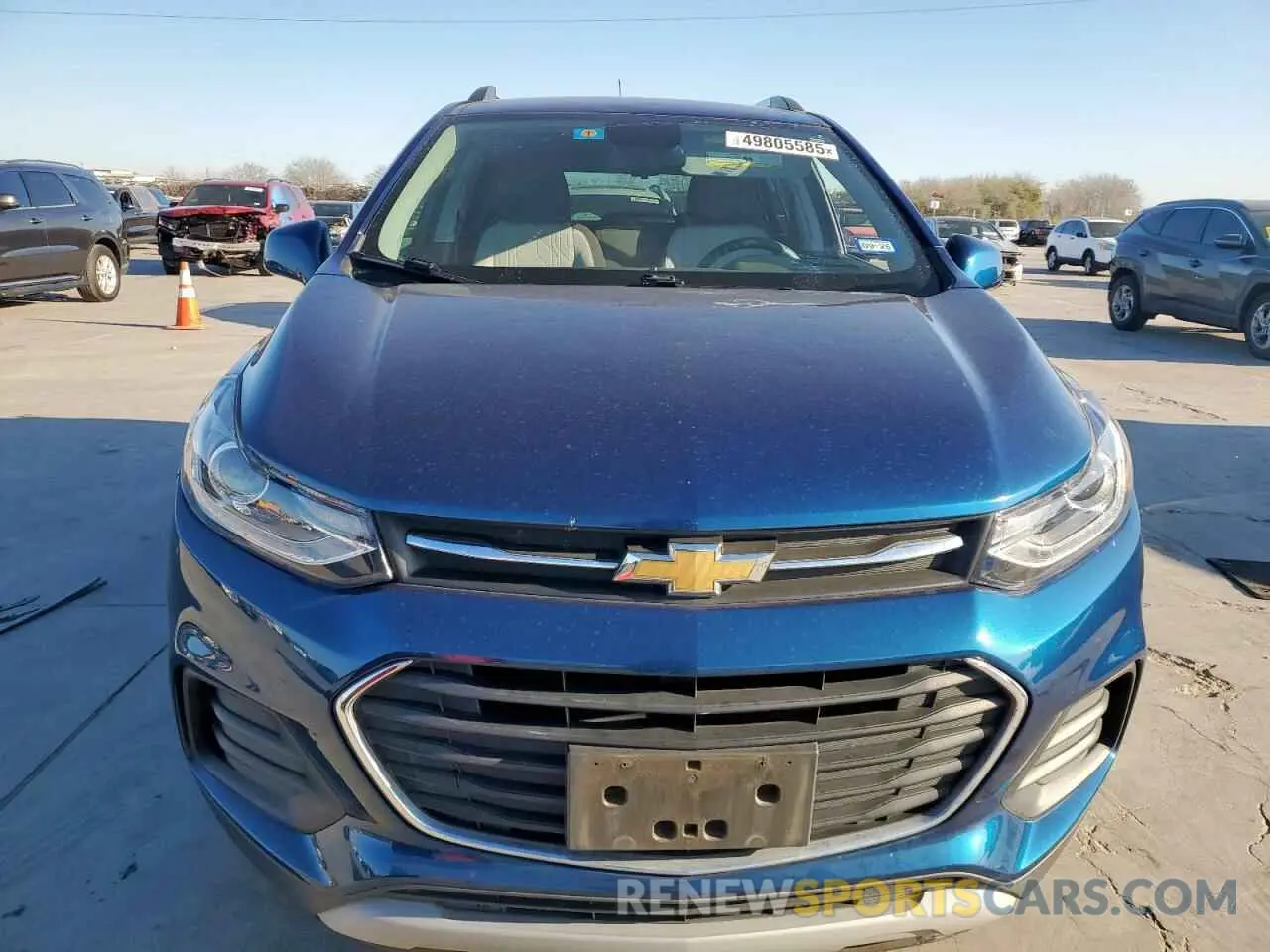 5 Photograph of a damaged car 3GNCJLSB1KL400544 CHEVROLET TRAX 2019