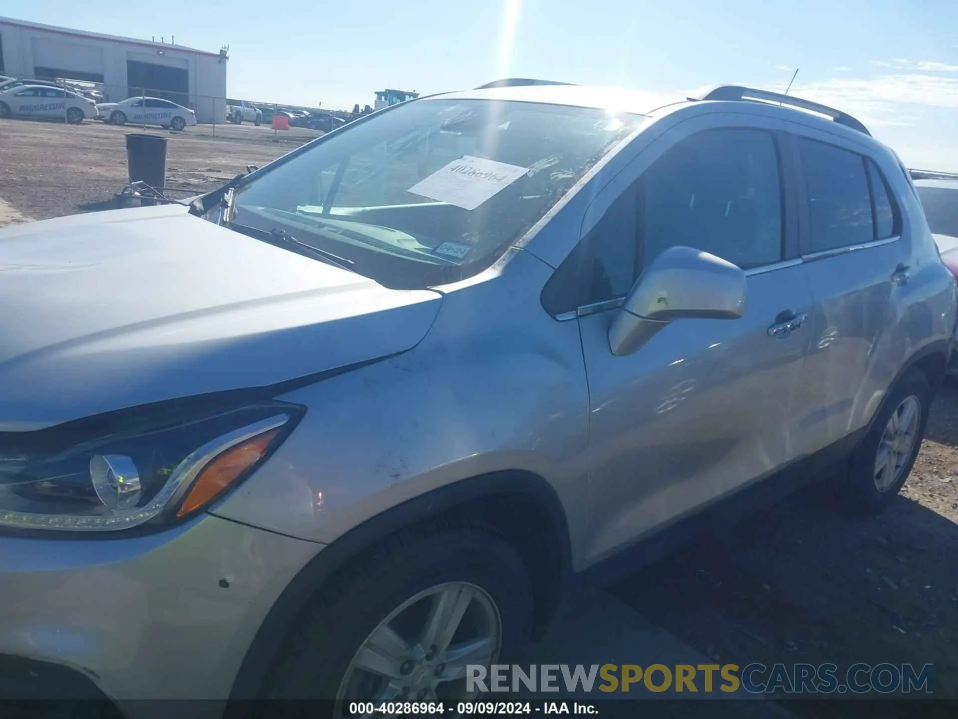 14 Photograph of a damaged car 3GNCJLSB1KL403766 CHEVROLET TRAX 2019