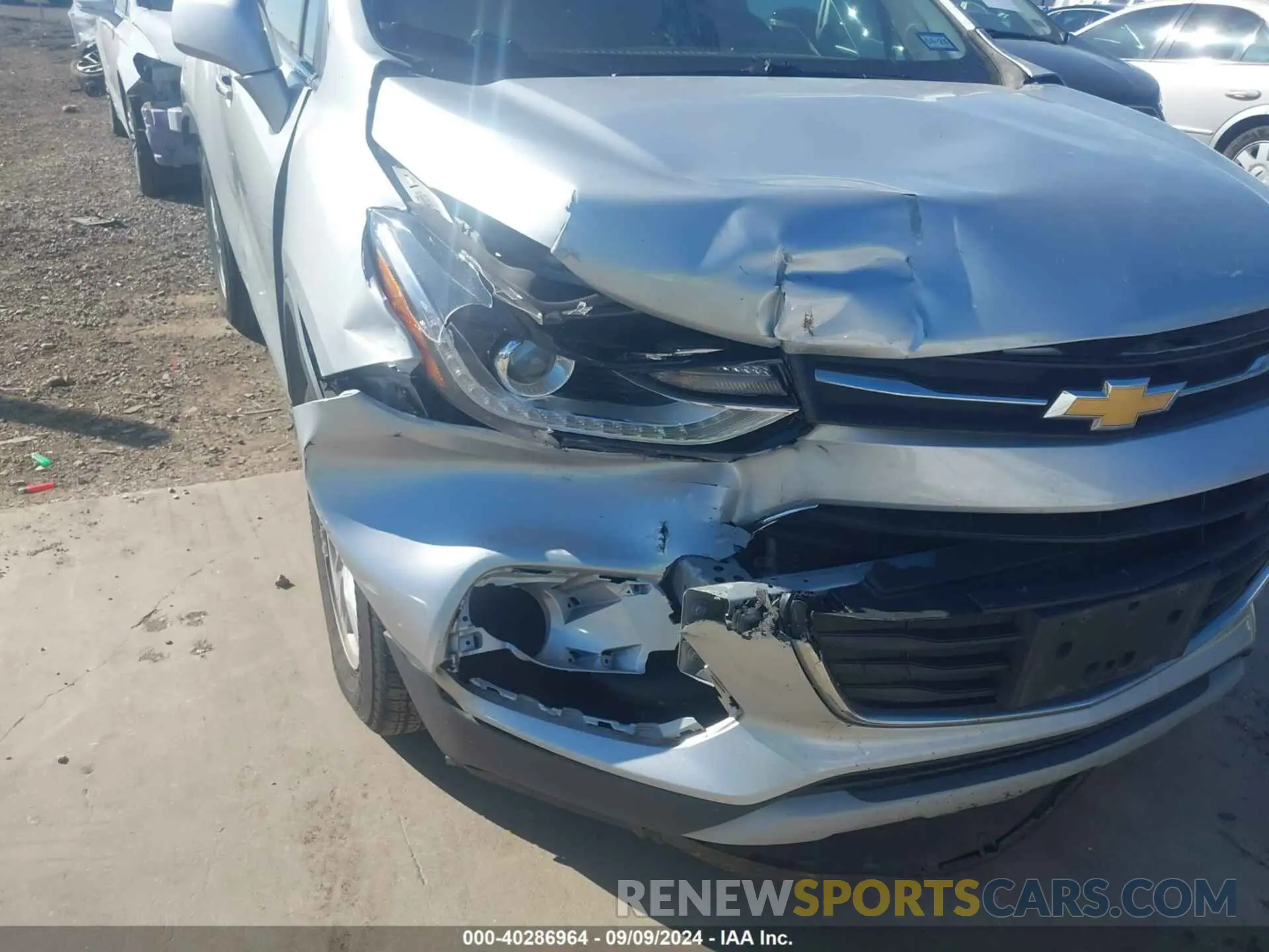6 Photograph of a damaged car 3GNCJLSB1KL403766 CHEVROLET TRAX 2019