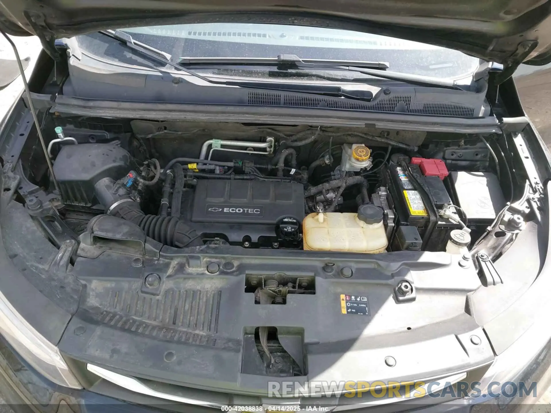 10 Photograph of a damaged car 3GNCJLSB2KL141661 CHEVROLET TRAX 2019