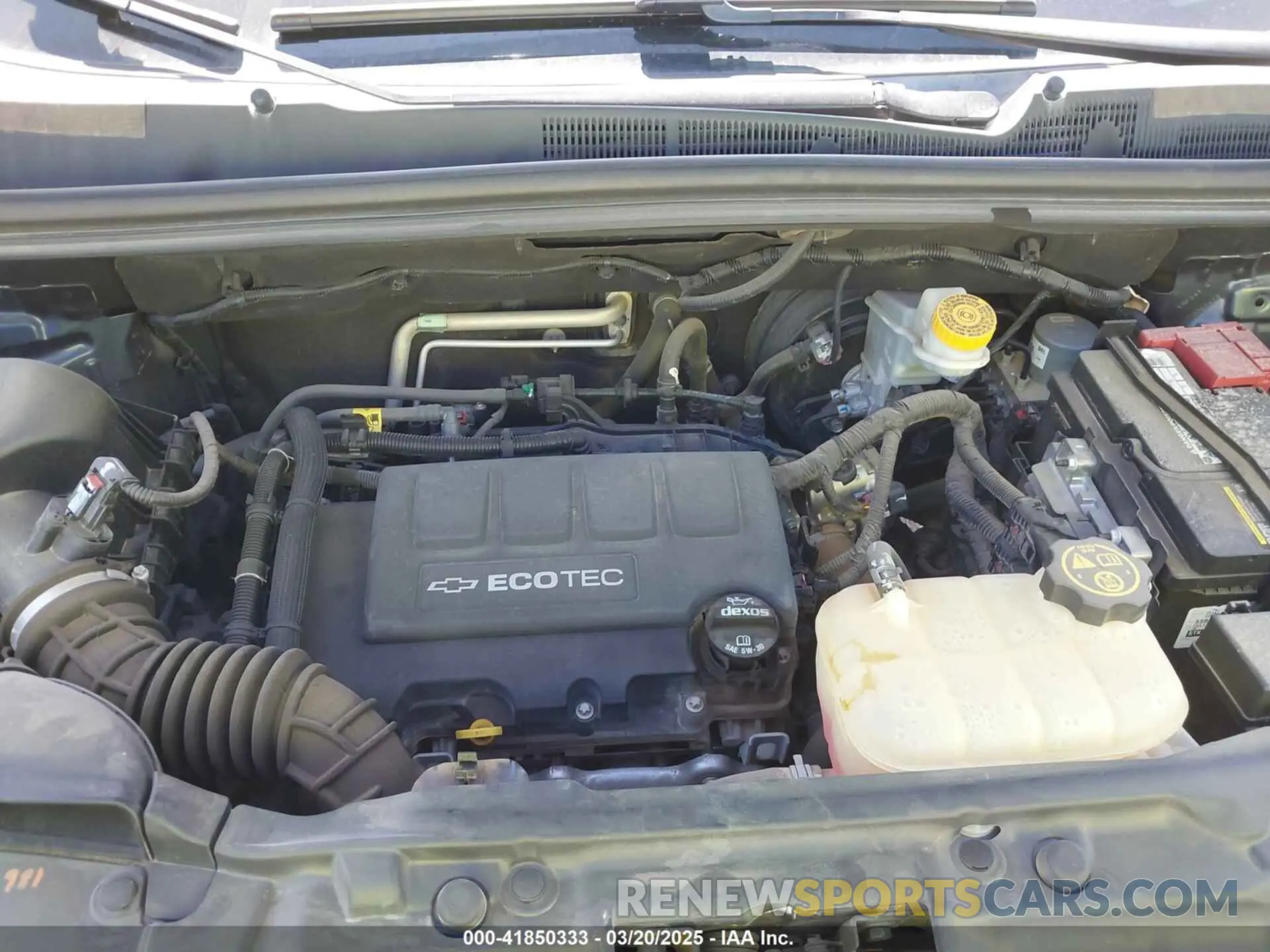 10 Photograph of a damaged car 3GNCJLSB2KL171842 CHEVROLET TRAX 2019