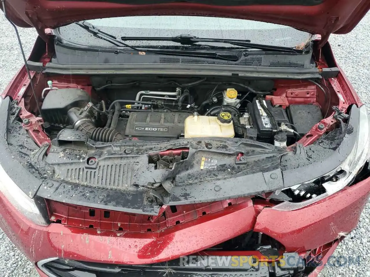 13 Photograph of a damaged car 3GNCJLSB2KL196482 CHEVROLET TRAX 2019