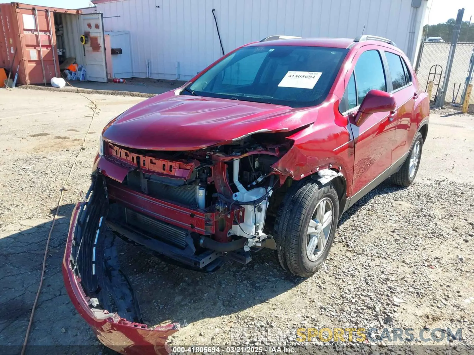 6 Photograph of a damaged car 3GNCJLSB2KL221428 CHEVROLET TRAX 2019
