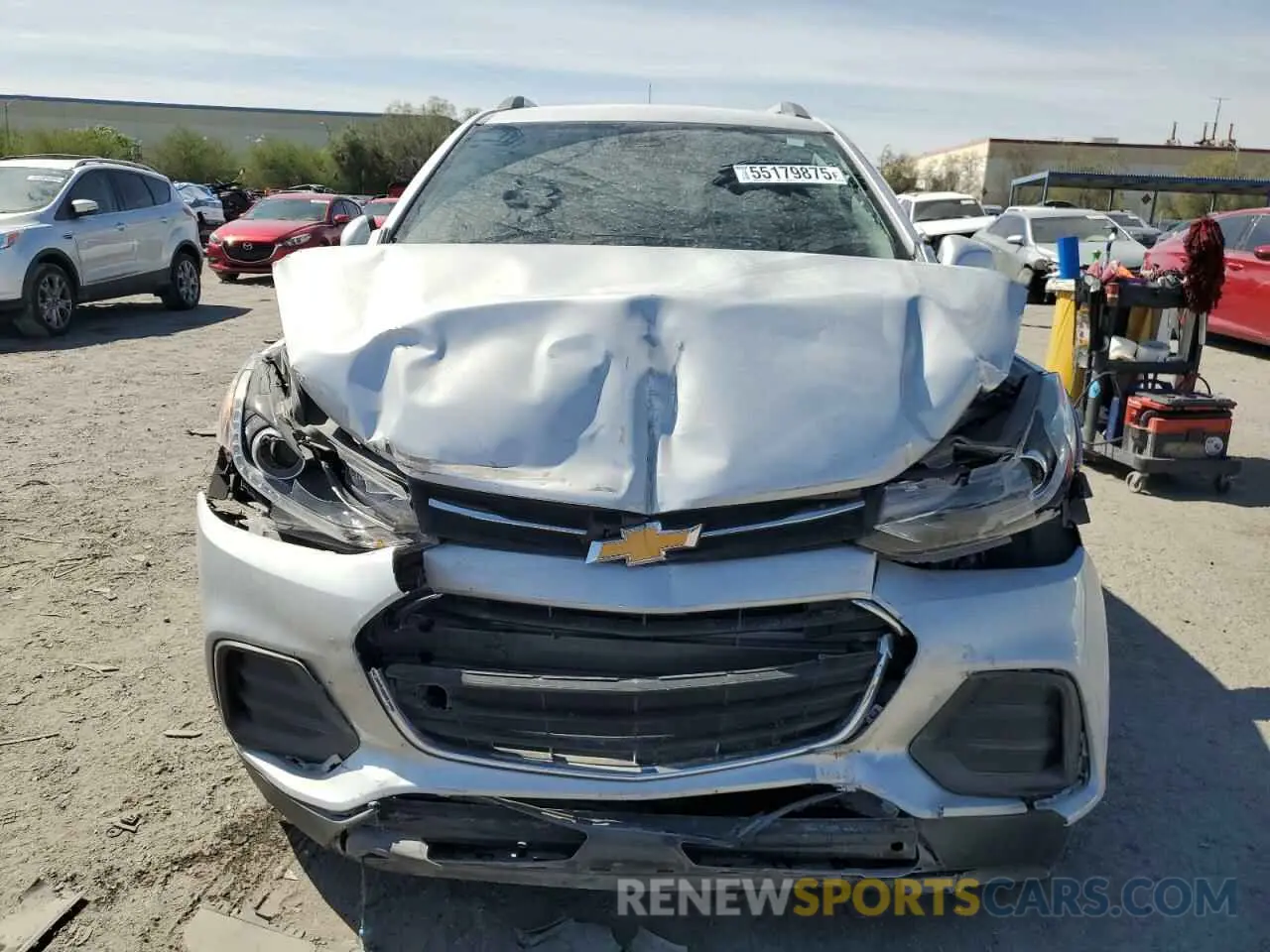 5 Photograph of a damaged car 3GNCJLSB2KL228234 CHEVROLET TRAX 2019