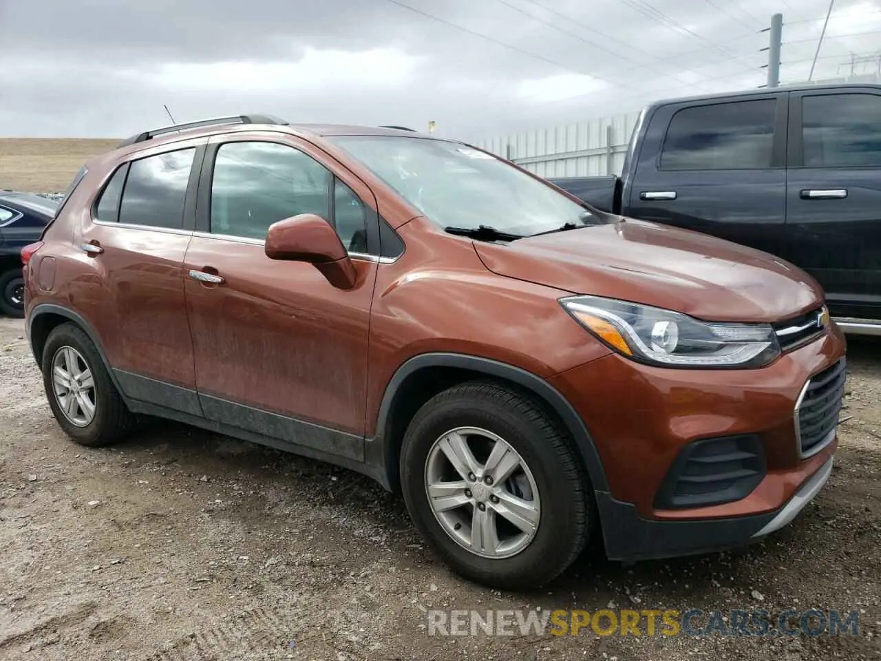 4 Photograph of a damaged car 3GNCJLSB2KL264070 CHEVROLET TRAX 2019