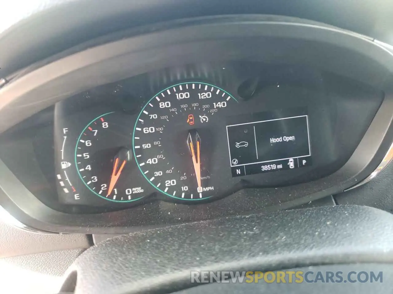 9 Photograph of a damaged car 3GNCJLSB2KL274940 CHEVROLET TRAX 2019