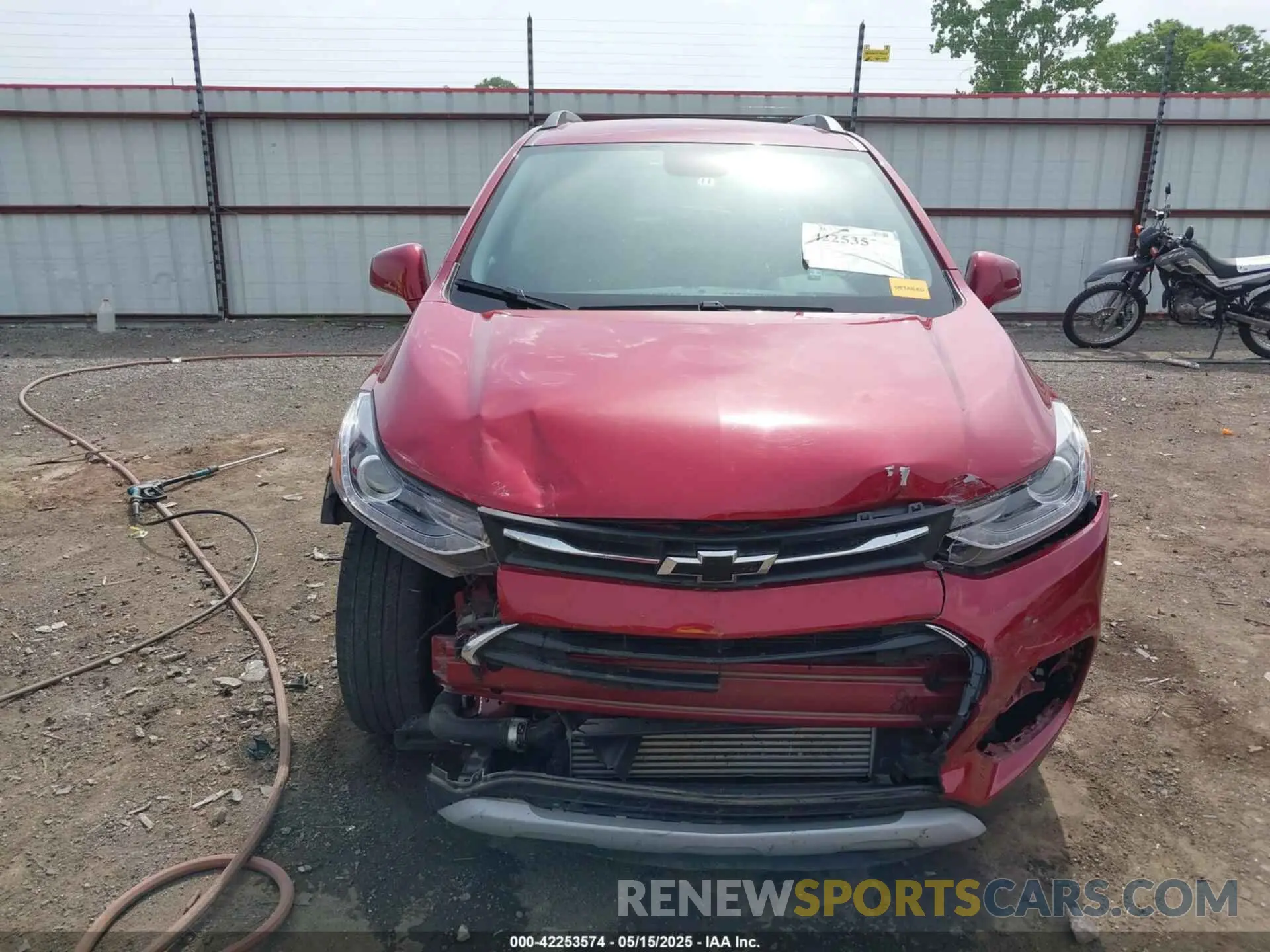 13 Photograph of a damaged car 3GNCJLSB2KL288059 CHEVROLET TRAX 2019