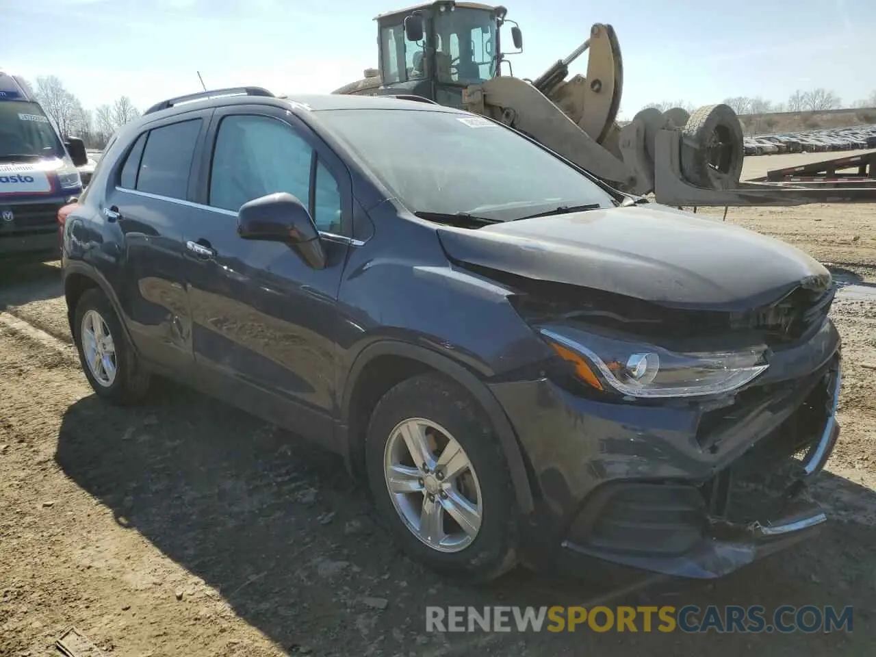 4 Photograph of a damaged car 3GNCJLSB2KL296694 CHEVROLET TRAX 2019