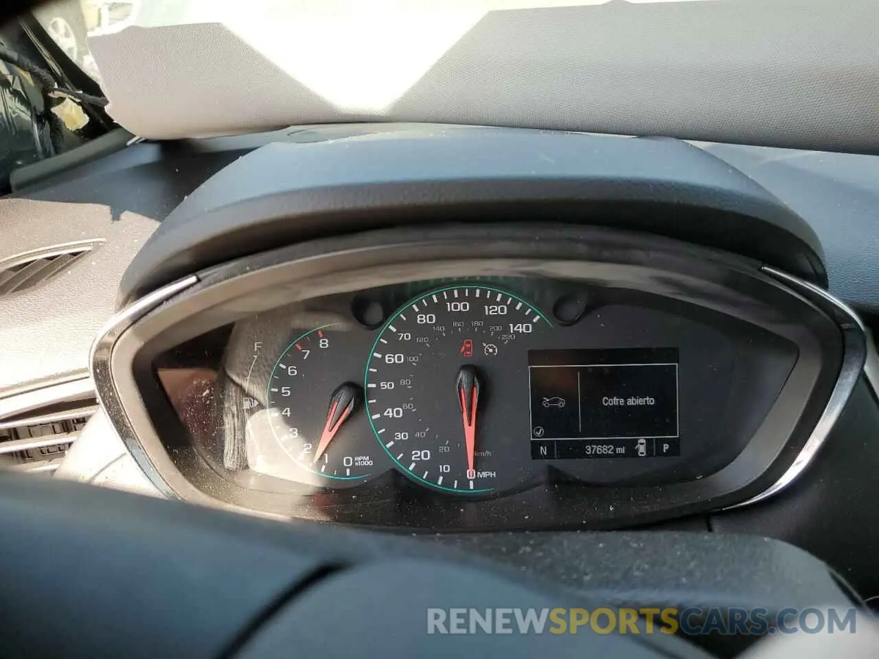 9 Photograph of a damaged car 3GNCJLSB2KL296694 CHEVROLET TRAX 2019