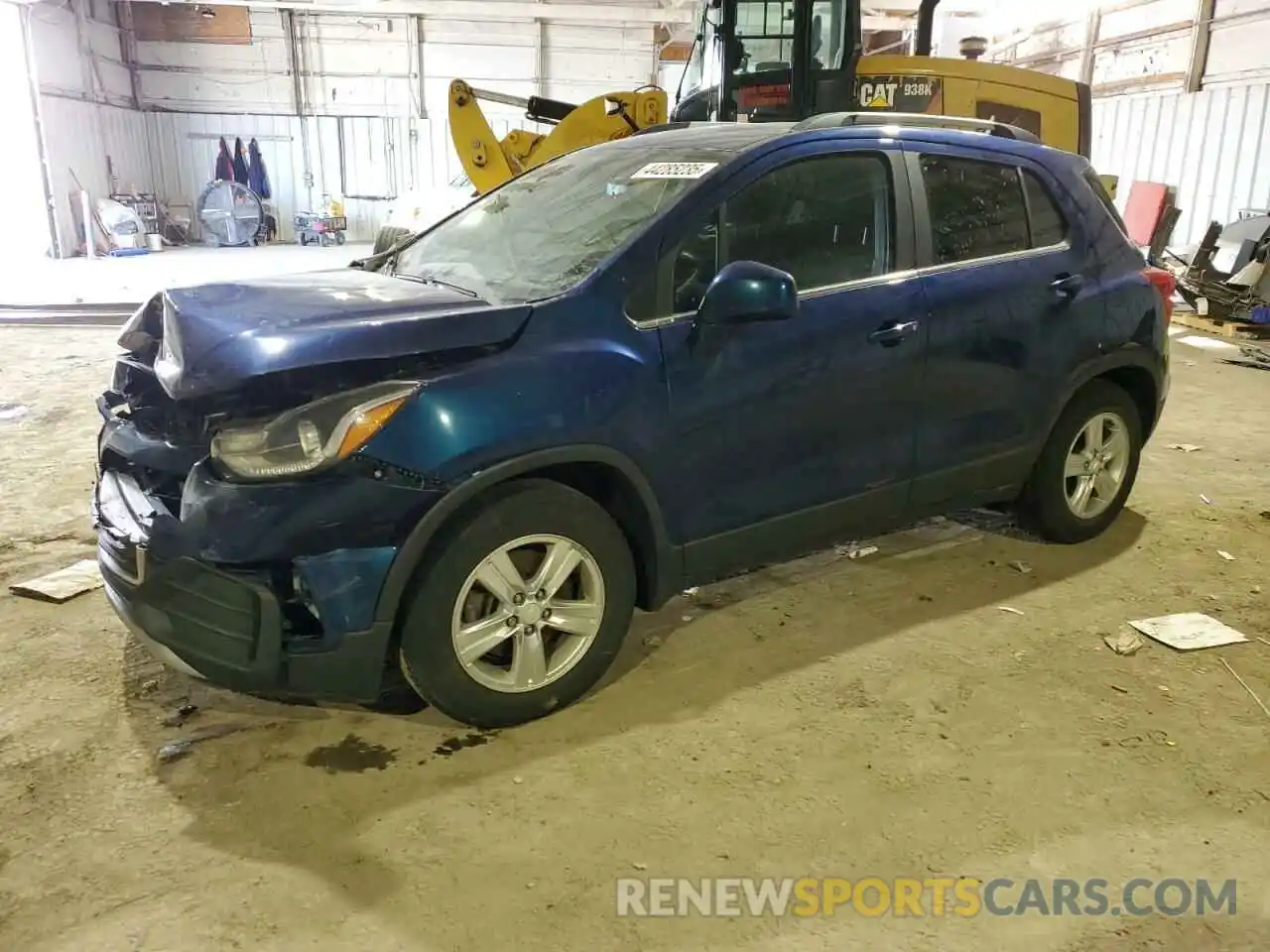 1 Photograph of a damaged car 3GNCJLSB2KL328138 CHEVROLET TRAX 2019