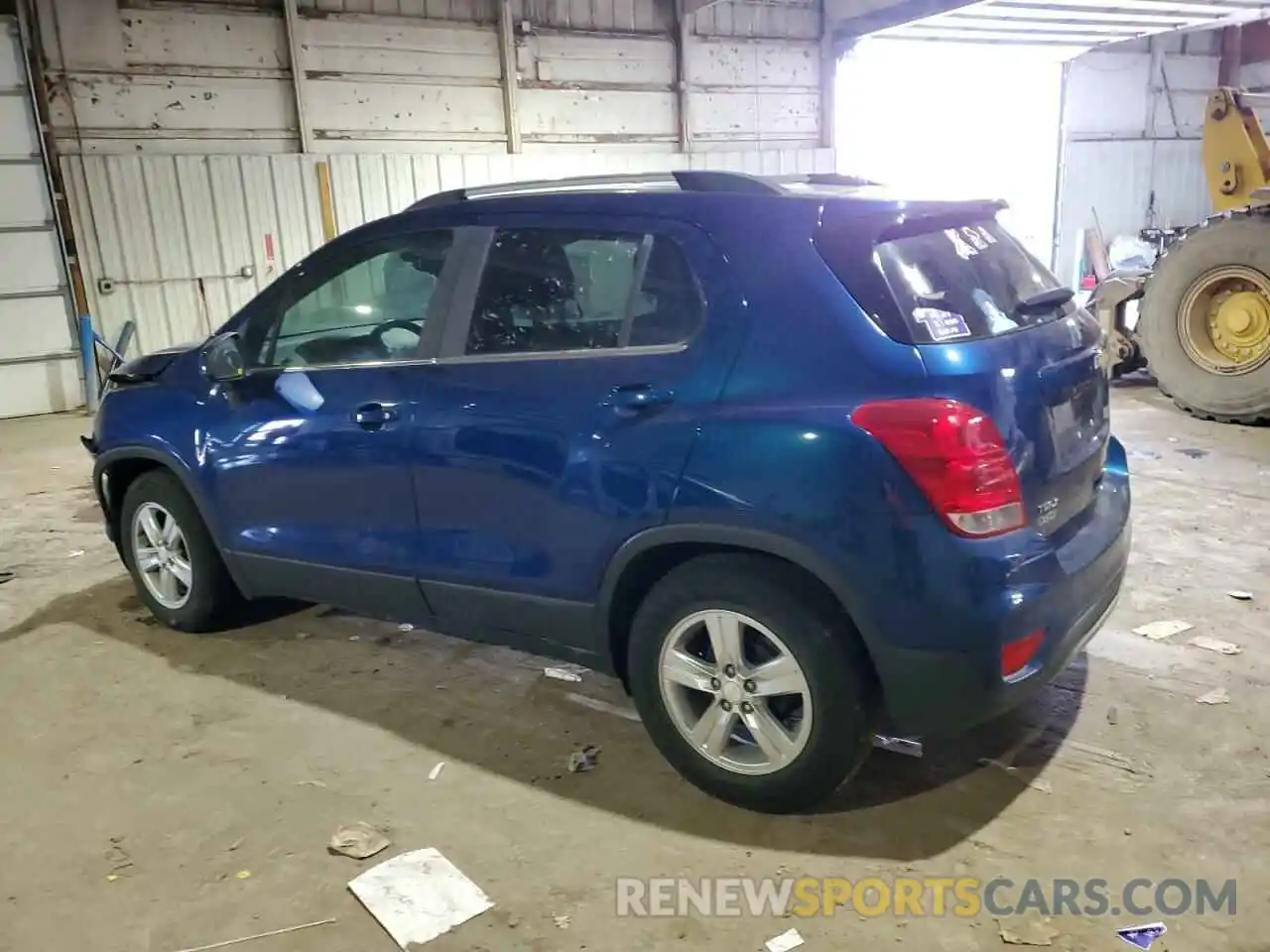 2 Photograph of a damaged car 3GNCJLSB2KL328138 CHEVROLET TRAX 2019