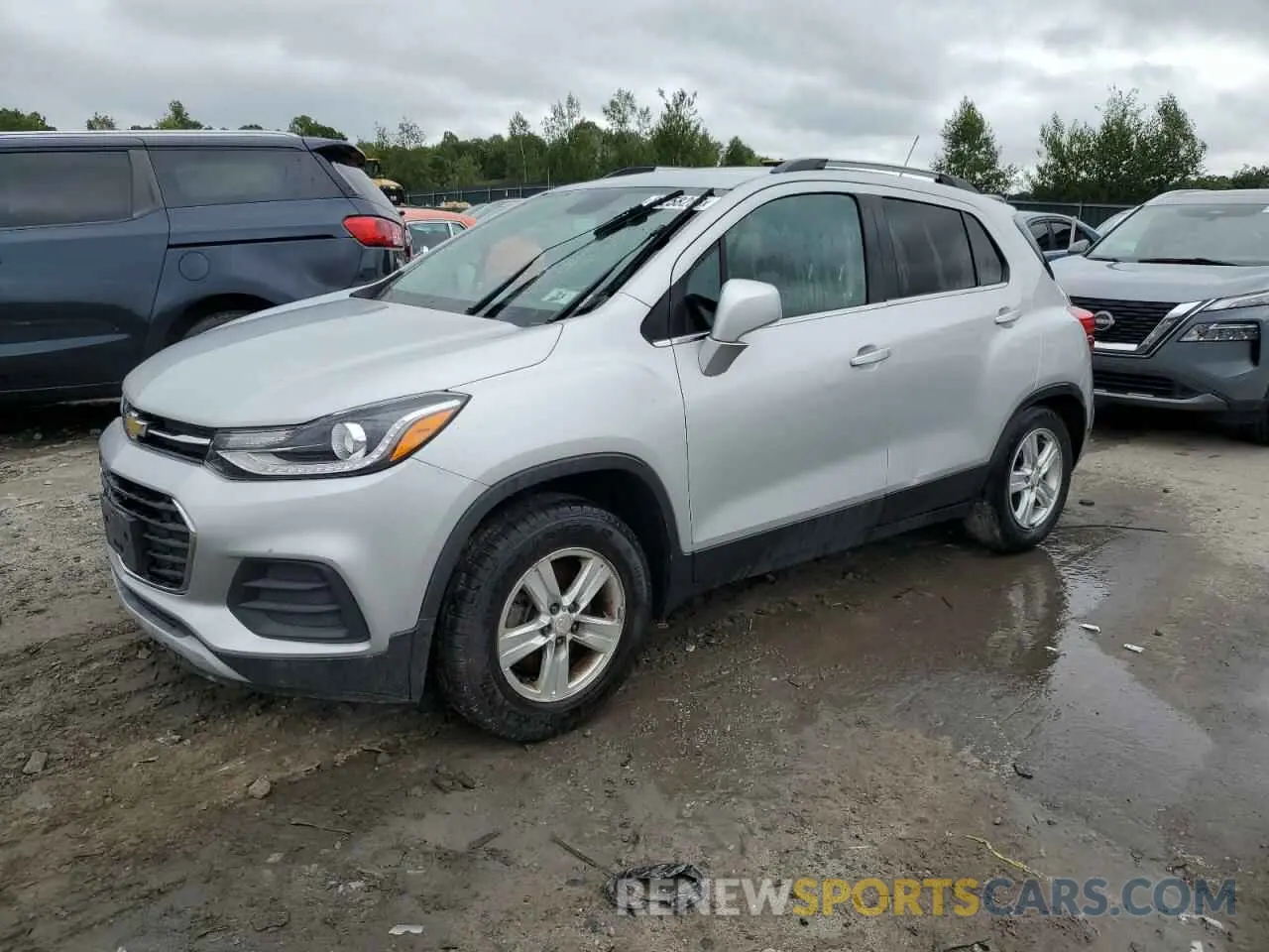 1 Photograph of a damaged car 3GNCJLSB3KL280326 CHEVROLET TRAX 2019