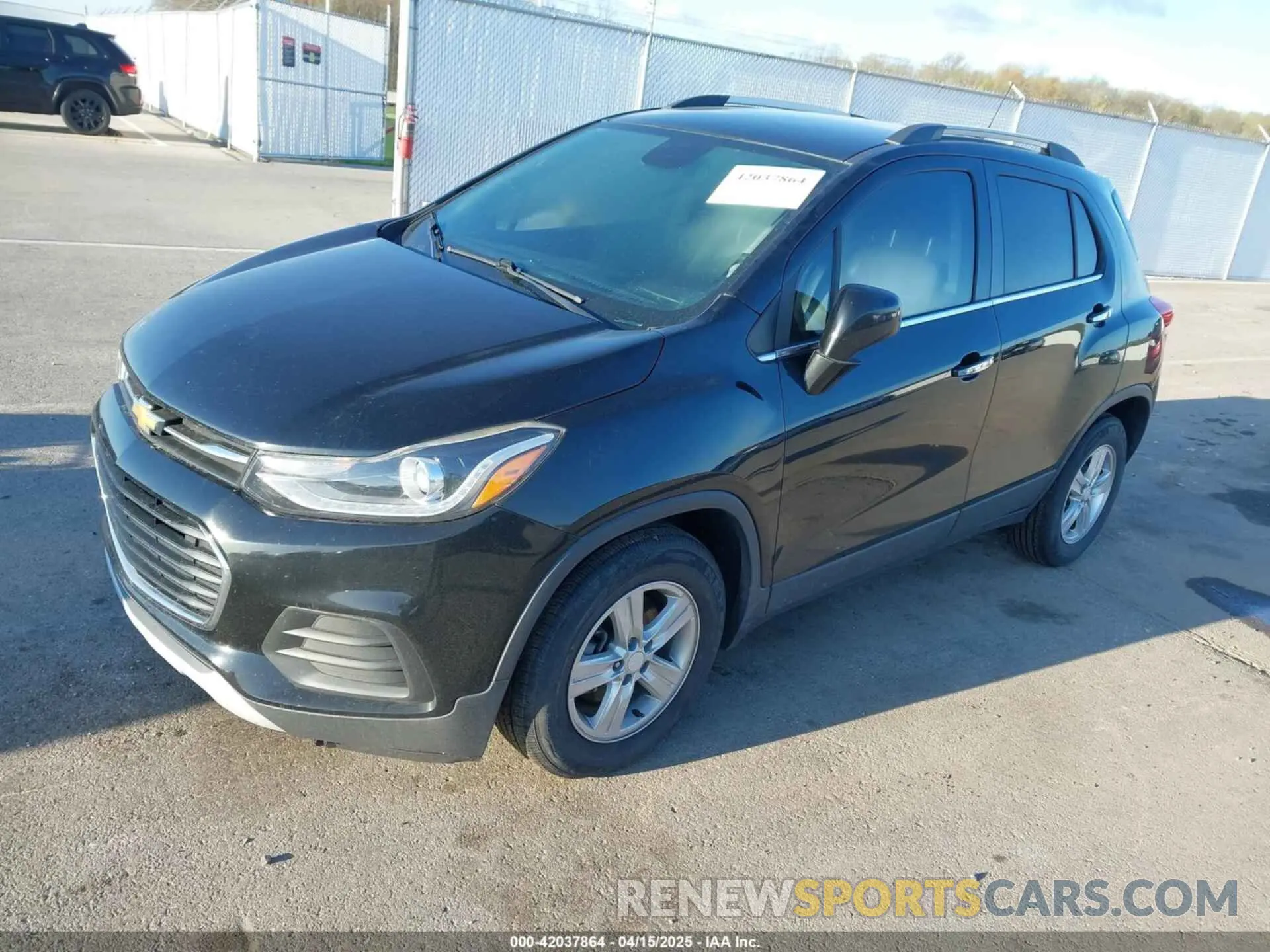 2 Photograph of a damaged car 3GNCJLSB4KL171129 CHEVROLET TRAX 2019