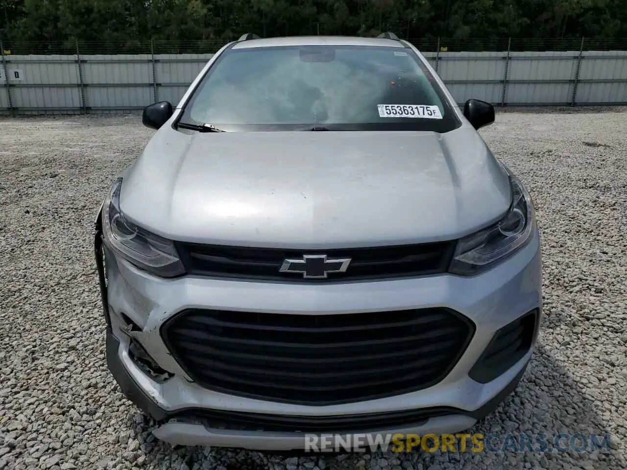 5 Photograph of a damaged car 3GNCJLSB4KL310692 CHEVROLET TRAX 2019