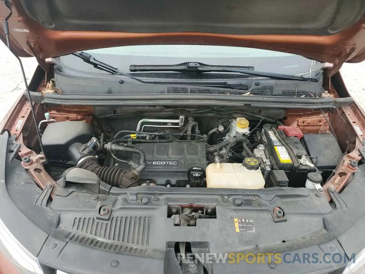 12 Photograph of a damaged car 3GNCJLSB4KL323586 CHEVROLET TRAX 2019