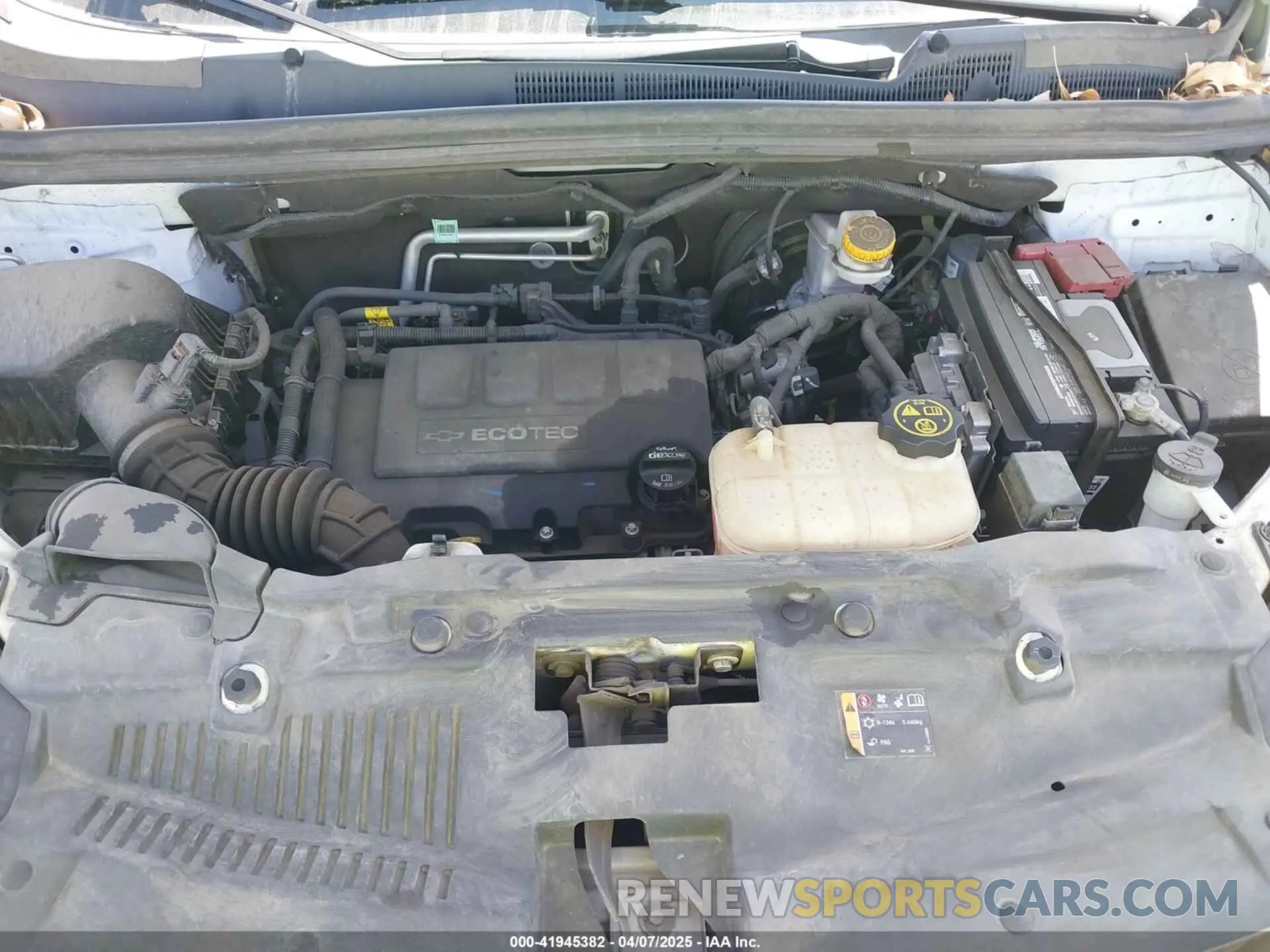 10 Photograph of a damaged car 3GNCJLSB5KL206373 CHEVROLET TRAX 2019
