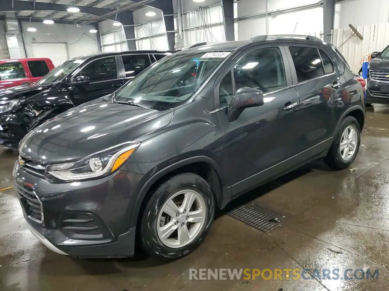 1 Photograph of a damaged car 3GNCJLSB6KL125382 CHEVROLET TRAX 2019
