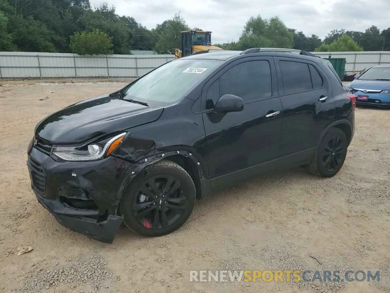 1 Photograph of a damaged car 3GNCJLSB6KL313481 CHEVROLET TRAX 2019