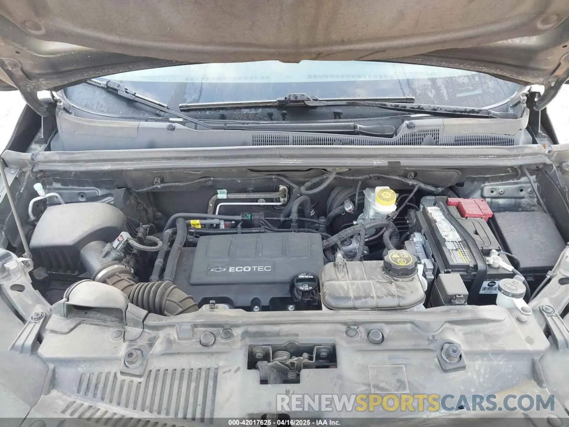 10 Photograph of a damaged car 3GNCJLSB6KL352619 CHEVROLET TRAX 2019