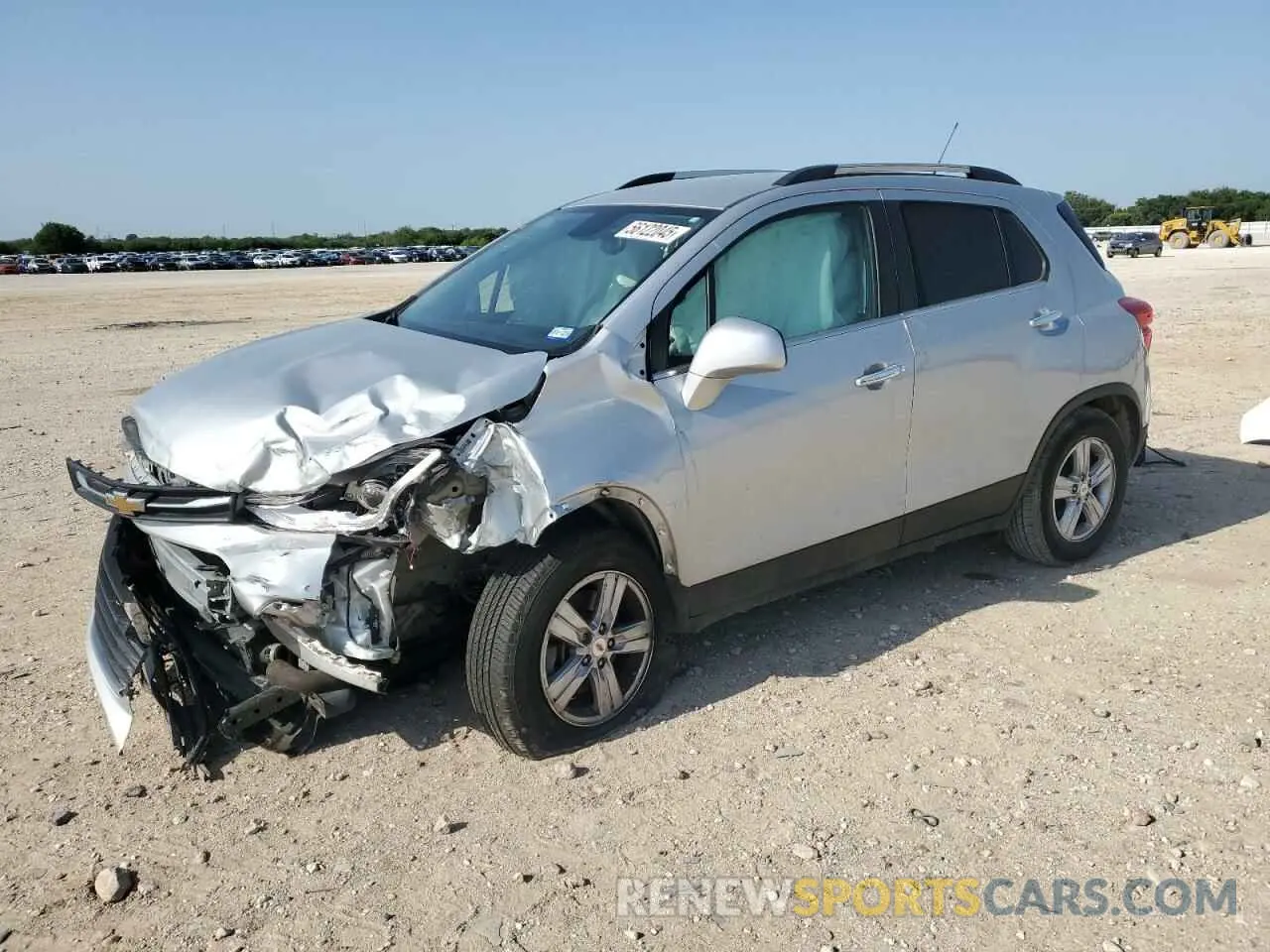1 Photograph of a damaged car 3GNCJLSB6KL369470 CHEVROLET TRAX 2019