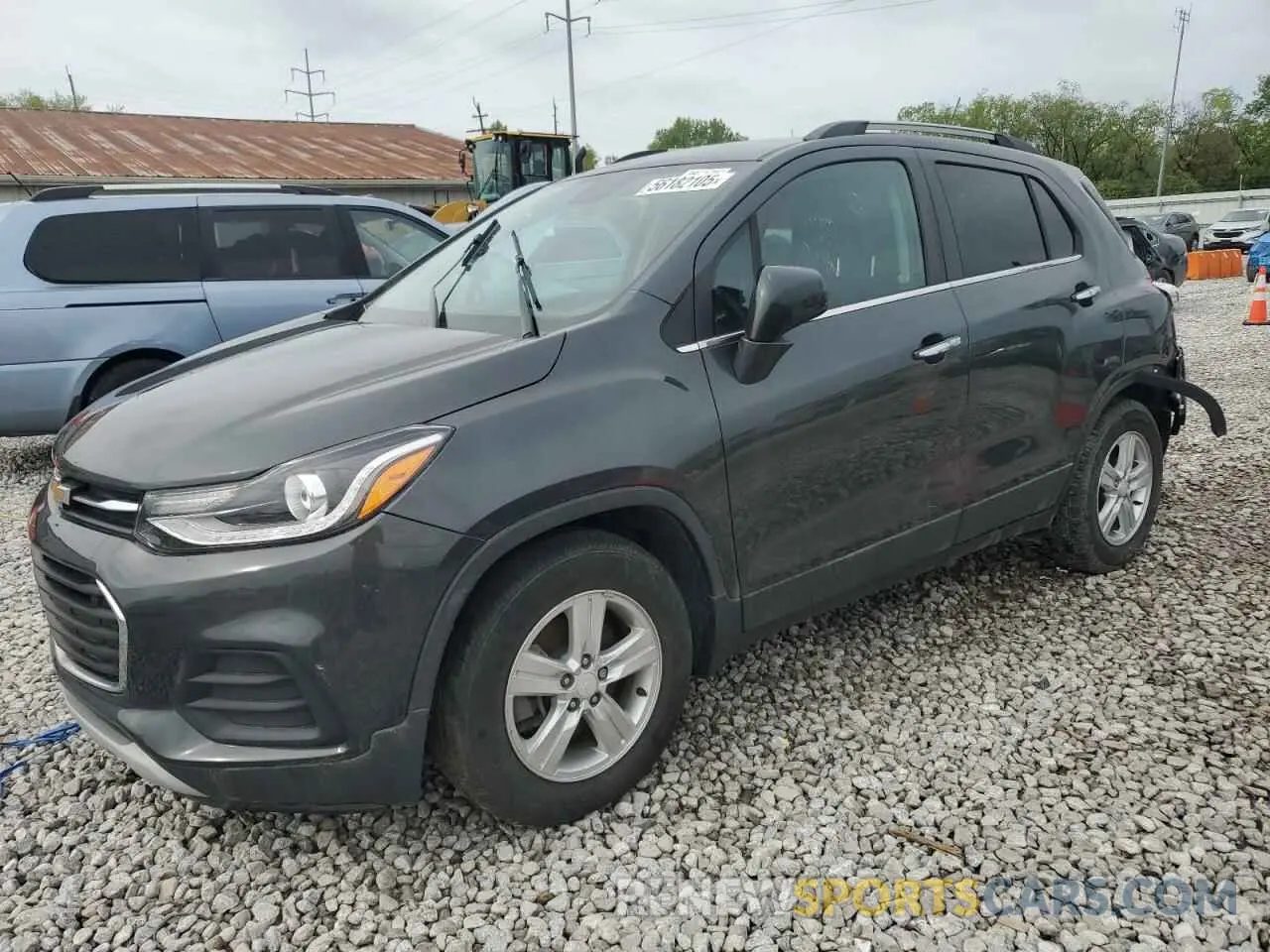 1 Photograph of a damaged car 3GNCJLSB6KL388214 CHEVROLET TRAX 2019